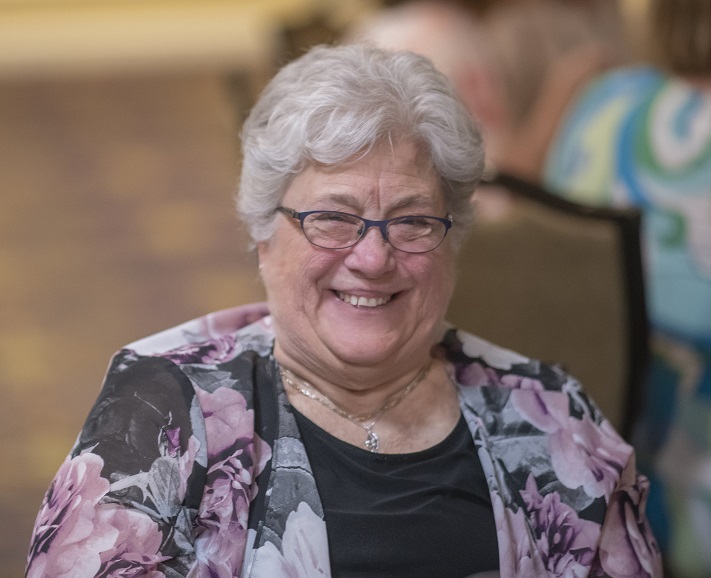 Kitty Kidder, MS APRN at the 2019 Annual Confrerence Head and shoulders shot of Kitty Kidder, APRN at the 2019 Conference