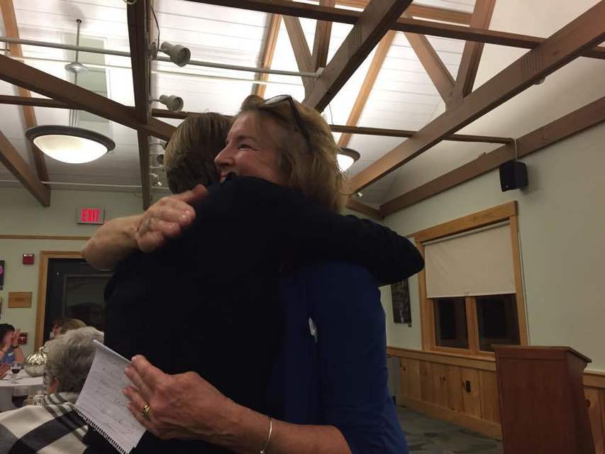 Mary Bidgood-Wilson, NHNPA Executive Director, with Margaret Frankhouser our recent Spotlight Recipient