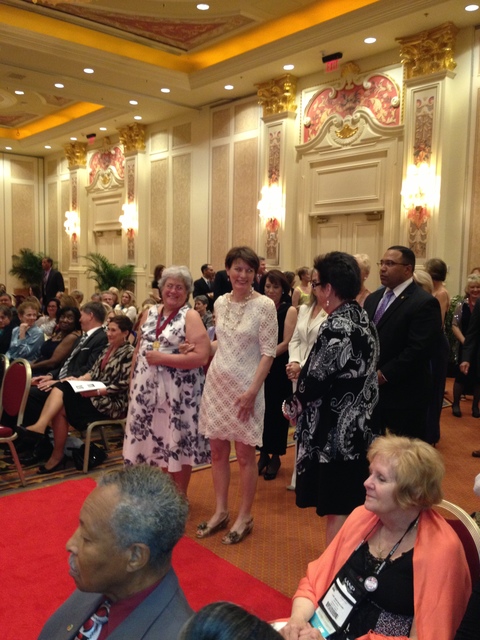 Kitty Kidder and Joyce Cappiello at Fellow induction AANP